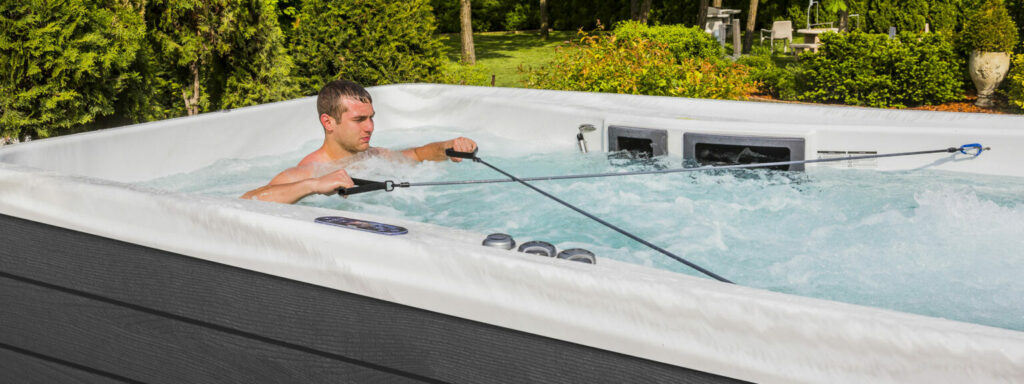 Work out at home in your own pool