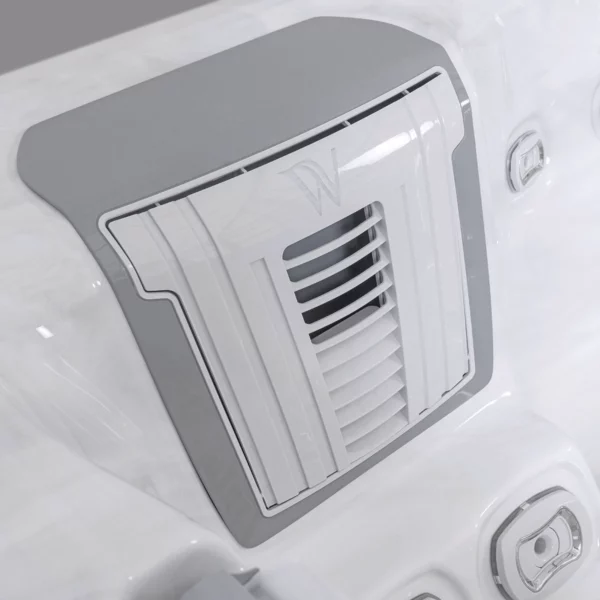 Atlas Life 6-Person Hot Tub interior.