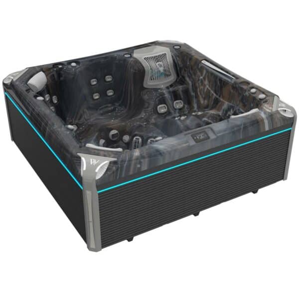 Wellis Kilimanjaro life hot tub midnight canyon view