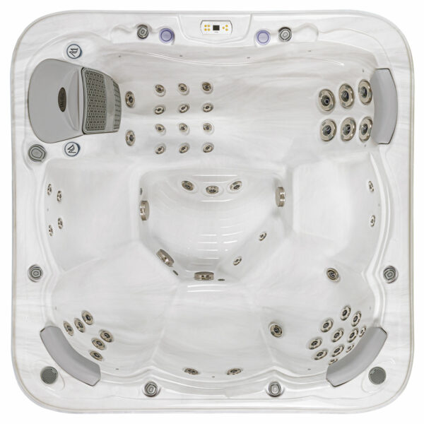Wellis Lugano hot tub top view