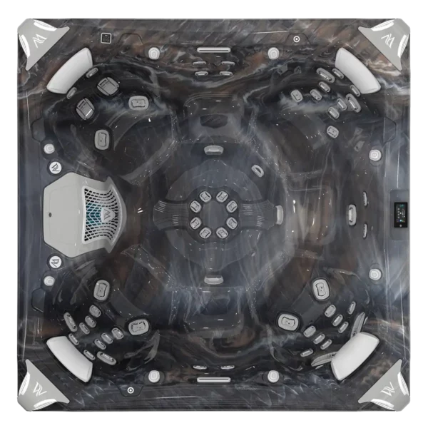 Wellis Elbrus life hot tub midnight canyon top
