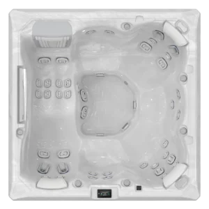 Wellis Atlas life hot tub sterling silver top