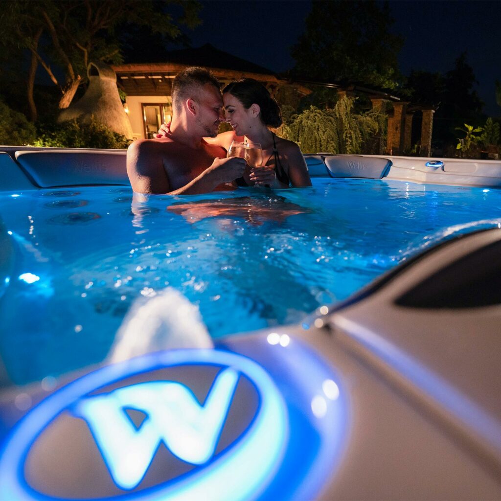 Wellis Lugano hot tub lifestyle