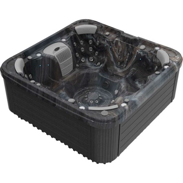 Wellis Vienna life hot tub Midnight canyon view