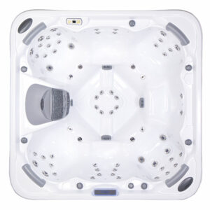 Wellis Houston hot tub top view