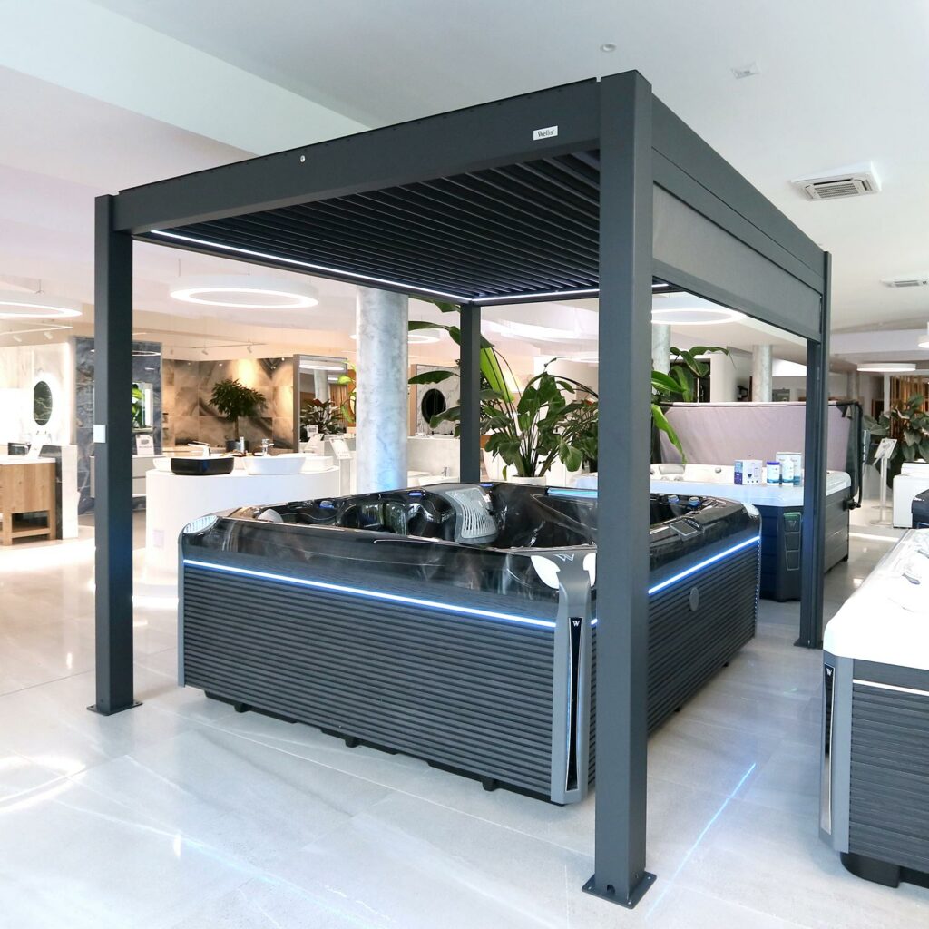 Wellis Motoinflex 300 pergola detail