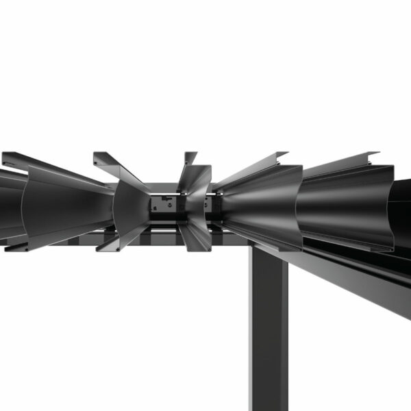 Wellis Motoinflex pergola detail