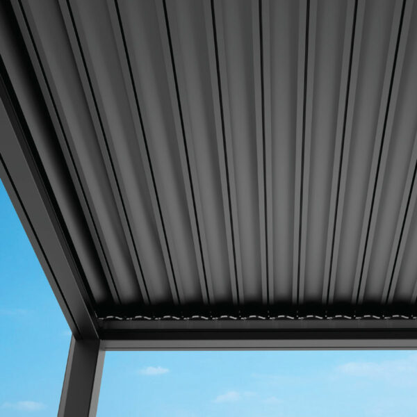 Wellis Motoinflex pergola detail