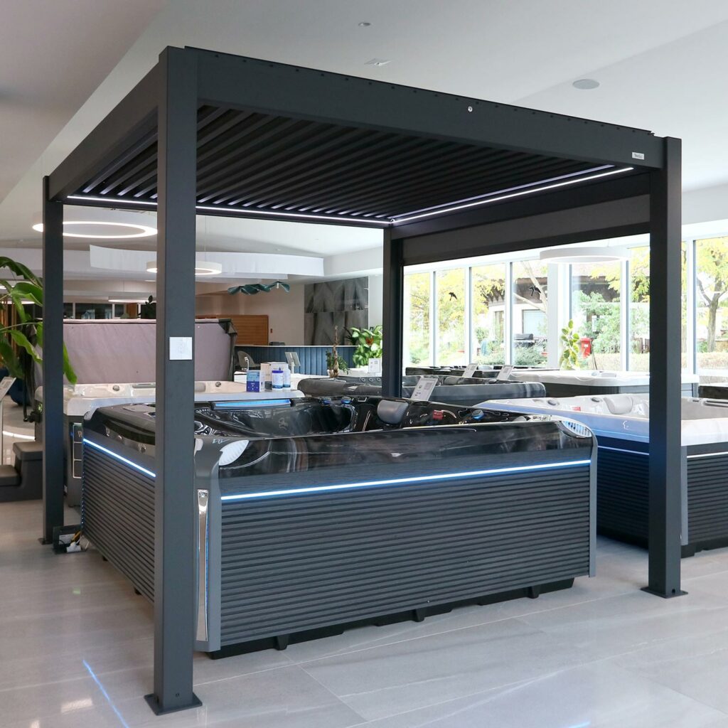 Wellis Motoinflex 300 pergola detail