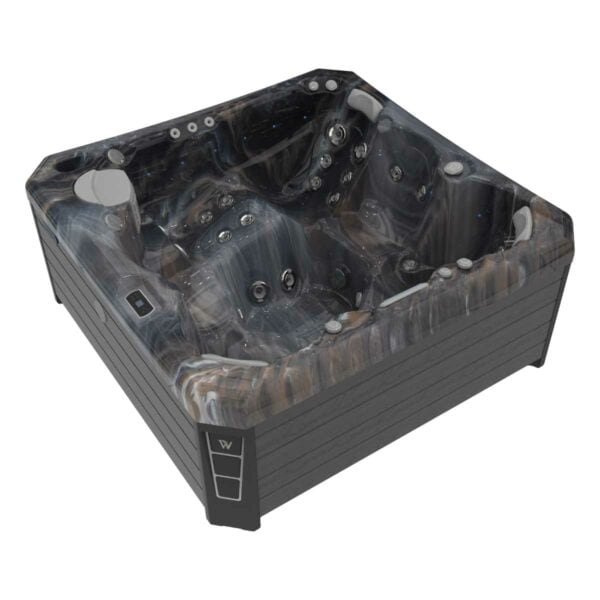 Wellis Malaga Life hot tub midnight canyon view