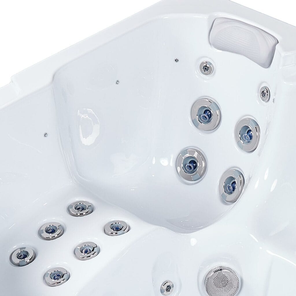 Wellis Prague Life hot tub detail view