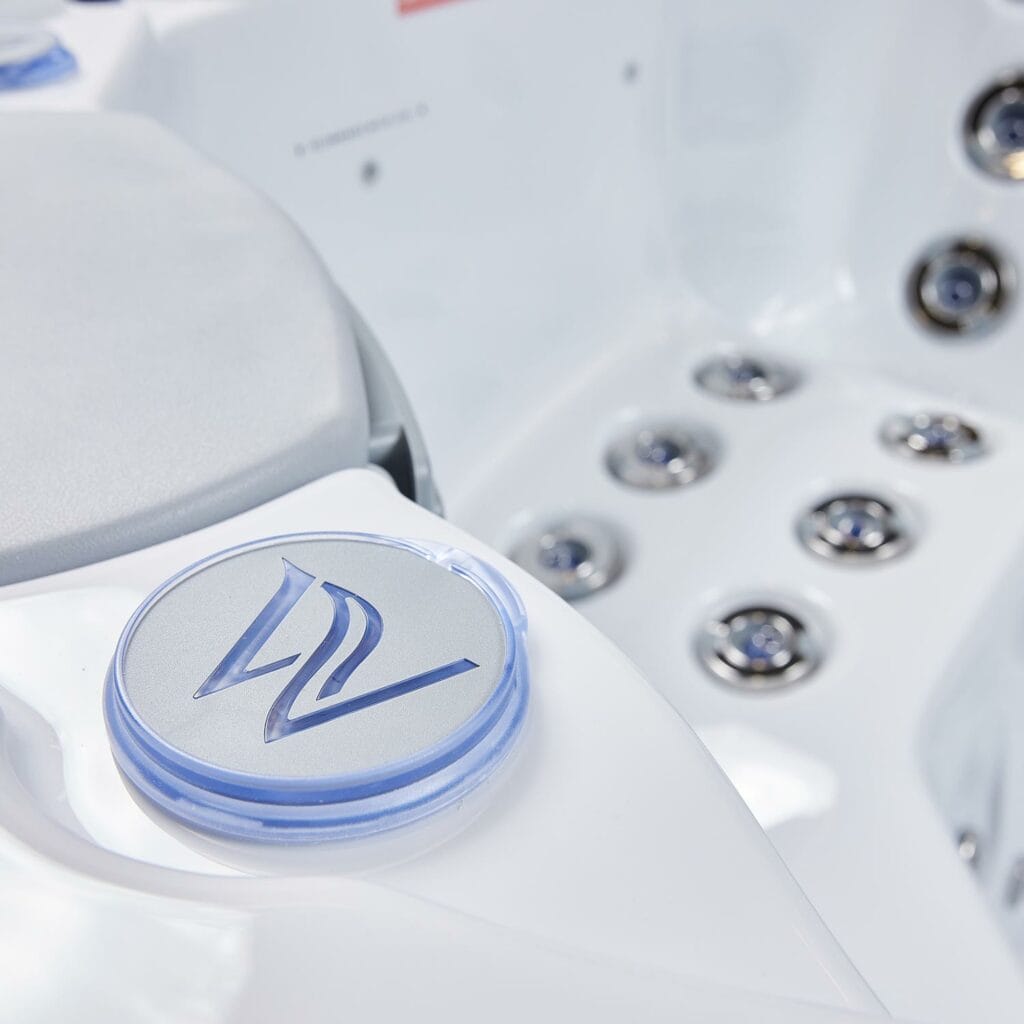 Wellis Prague Life hot tub detail view