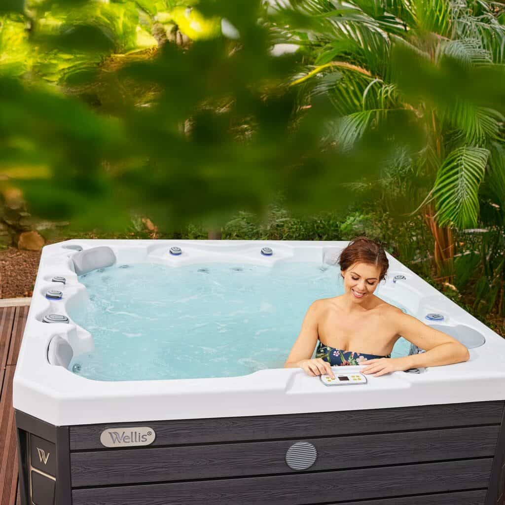 Wellis Prague Life hot tub lifestyle
