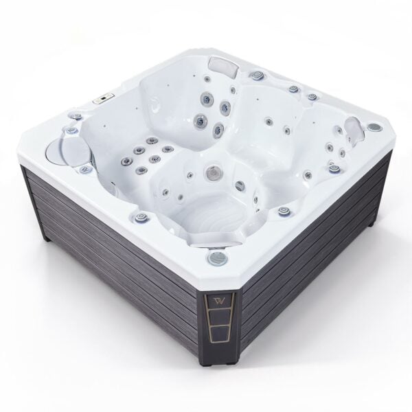 Wellis Prague Life hot tub side view