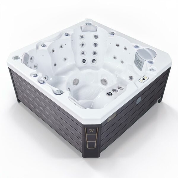 Wellis Prague Life hot tub side view