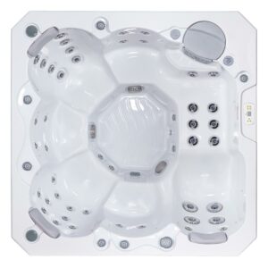 Wellis Prague Life hot tub top view