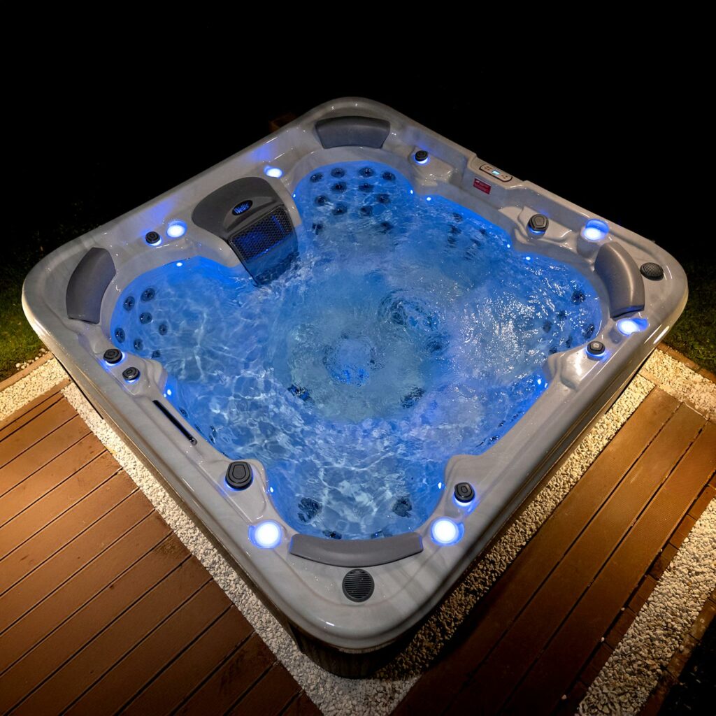 Wellis Vienna hot tub lifestyle