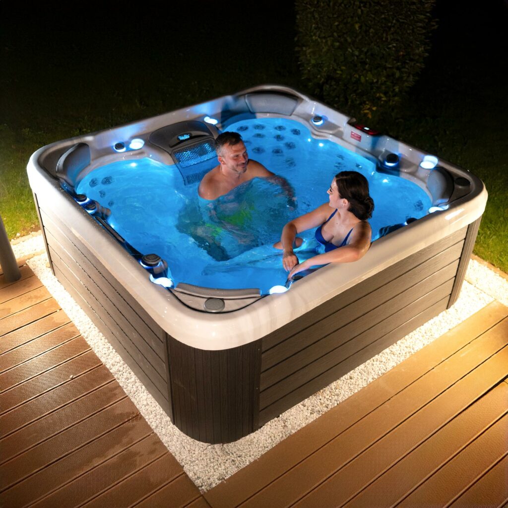 Wellis Vienna hot tub lifestyle