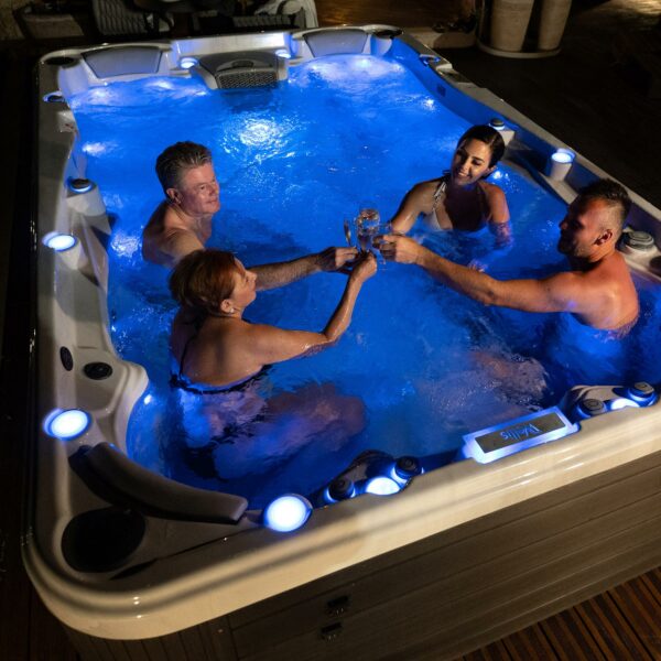 Wellis Olympus Life hot tub lifestyle