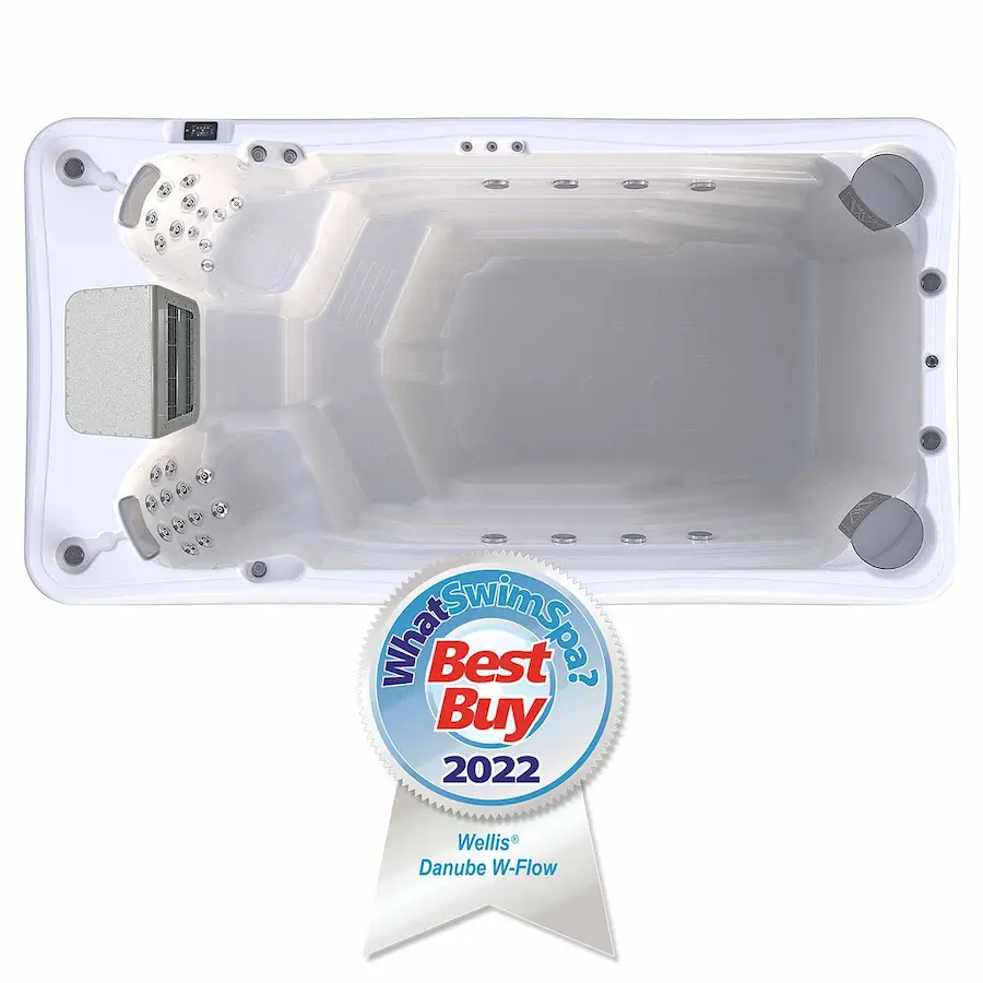 Danube W-Flow swim spa for sale online.