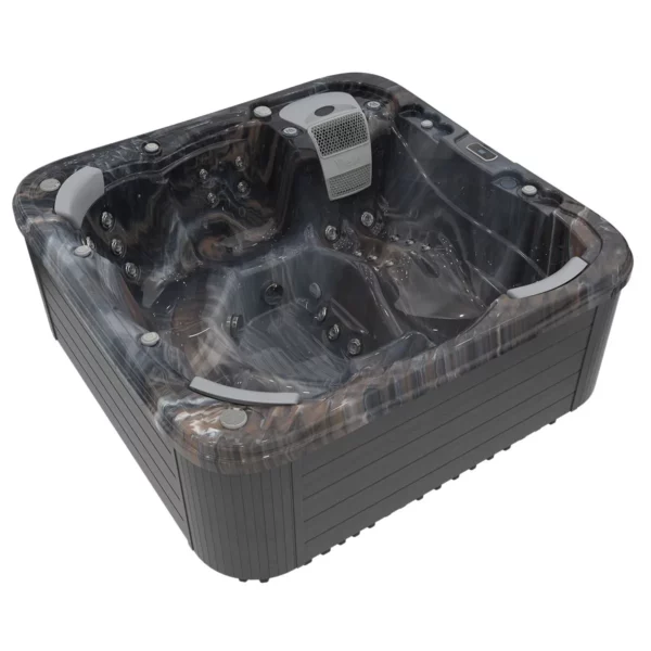 Wellis Lugano life hot tub Midnight canyon view