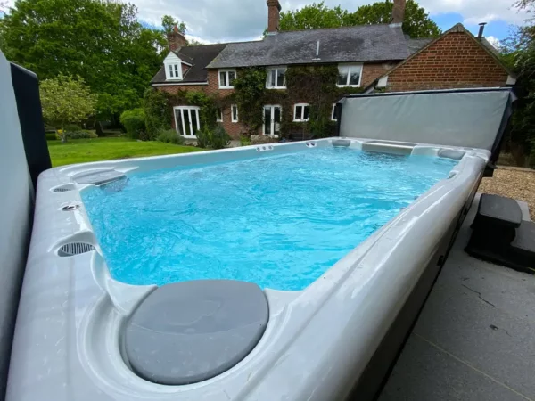 Danube Swim Spa, the smallest swim spa for sale.