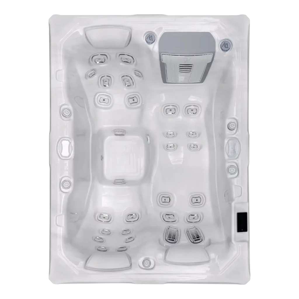 Picture of the Teide luxury hot tub - one of Wellis' 3-person hot tubs.